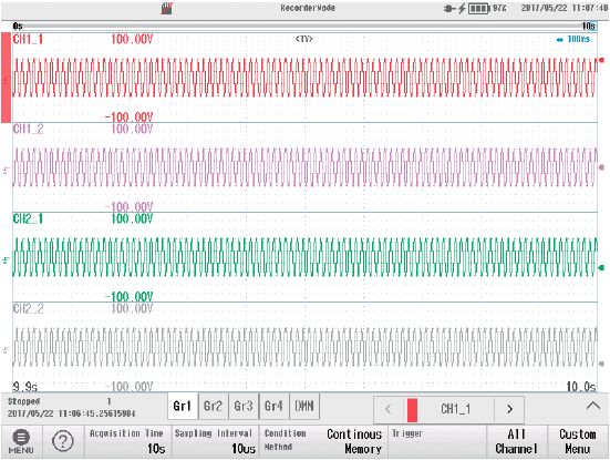 DL350 Recording Flexibility