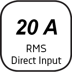 Direct Input Icon for direct input with 24 ampere